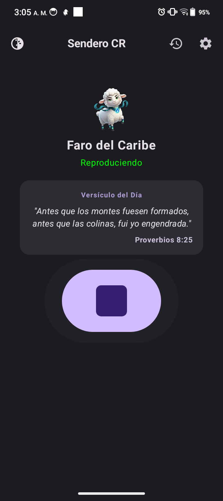 Captura de pantalla de SenderoCR